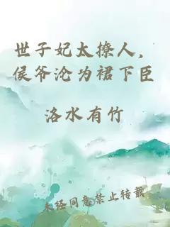 世子妃太撩人，侯爷沦为裙下臣
