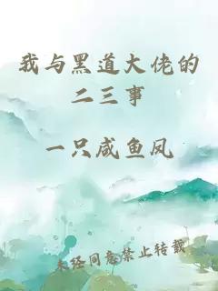 我与黑道大佬的二三事